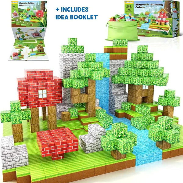 Magnetic Building Blocks - Forest Set